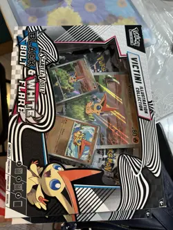 Pokemon Black Bolt & White Flare Unova Victini Illustration Collection Box - Image 2