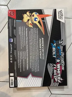 Pokemon Black Bolt & White Flare Unova Victini Illustration Collection Box - Image 4