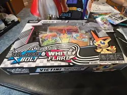 Pokemon Black Bolt & White Flare Unova Victini Illustration Collection Box - Image 3