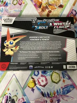 Pokemon Black Bolt & White Flare Unova Victini Illustration Collection Box - Image 2
