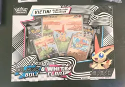 Pokemon Black Bolt & White Flare Unova Victini Illustration Collection Box - Image 1