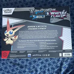 Pokemon Black Bolt & White Flare Unova Victini Illustration Collection Box - Image 2