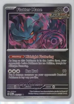Flutter Mane Reverse Foil Pokemon Prismatic Evolutions PRE #043 0m4i - Image 1