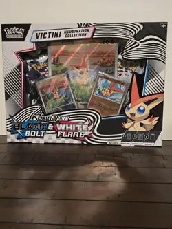 Pokemon TCG Victini Illustration Collection Black and White **FACTORY SEALED** - Image 1