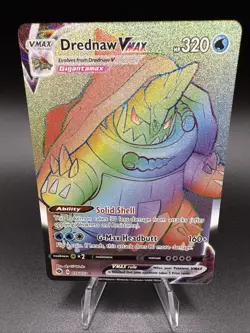 Pokemon TCG Drednaw VMAX (Secret) 75/73 Champions Path Secret Rare Holo, NM - Image 1
