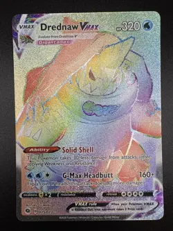 Pokemon TCG Drednaw VMAX (Secret) 75/73 Champions Path Secret Rare Holo, NM - Image 3