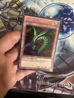 (YBL) Yugioh Sinister Serpent LCYW-EN154 Secret Rare LP - Image 3