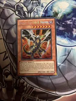 (YBL) Yugioh Malefic Red-Eyes B. Dragon YMP1-EN001 Secret Rare Limited VLP - Image 1