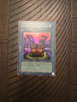 YUGIOH BLACK ILLUSION RITUAL MRL-051 SUPER HP - Image 1