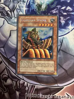 (YBL) YUGIOH TCG GUARDIAN SPHINX MC2-EN001 SECRET LIMITED EDITION LP - Image 1