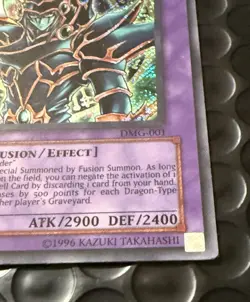 Dark Paladin DMG-001 Secret Rare Limited Edition Duel Masters Guide Yugioh LP - Image 3