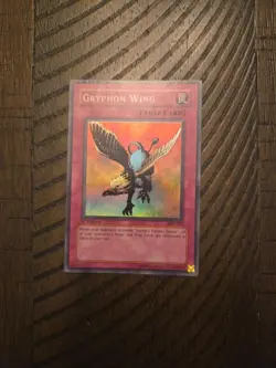 Gryphon Wing SDP-050 Starter Super Holo Rare Yugioh Card LP-NM - Image 1