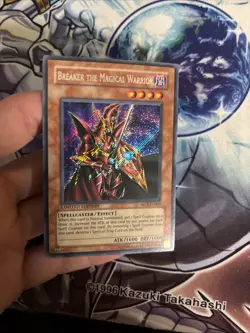 (YBL) Yugioh Breaker the Magical Warrior MC2-EN002 Secret Rare Limited VLP - Image 2