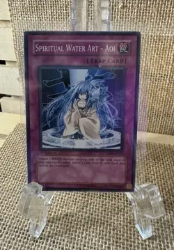 Spiritual Water Art - Aoi. - CRV-EN051 - Yugioh Card - 1st edition - Image 1