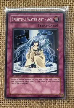 Spiritual Water Art - Aoi. - CRV-EN051 - Yugioh Card - 1st edition - Image 2