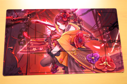 No.3409# Weiss Schwarz Card Game Custom Playmat Genshin Impact Chiori Anime Mat - Image 1