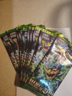 Pokemon Mask of Change TCG Korean Booster Pack Set Card Sealed Cards sv6 - Image 1