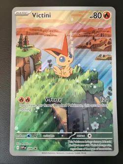 Pokemon Victini SVP 208 JUMBO Card Black Bolt White Flare PROMO 2025 - Image 1