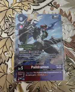 Digimon Card Game Paildramon EX3-010 Evolution Cup Top 4 - Image 1