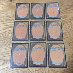 Mtg Magic The Gathering Red Excellent Card Set Of 9 - Image 2