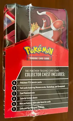 2023 POKEMON COLLECTOR CHEST/LUNCHBOX SEALED CHARIZARD - Image 3