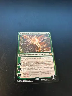 1x Wrenn and Realmbreaker NM March of the Machine MOM Magic MTG - Image 1