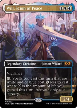 Will, Scion of Peace Borderless Wilds of Eldraine NM MTG - Image 1