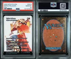 MTG Magic the Gathering PSA10 Kefka Palazzo M0014 Foil English - Image 3