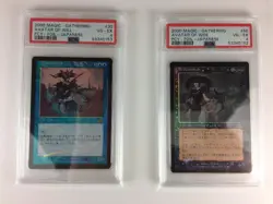MTG Magic the Gathering PSA4 Avatar of Woe Avatar of Will 2 set Foil Japanese - Image 1
