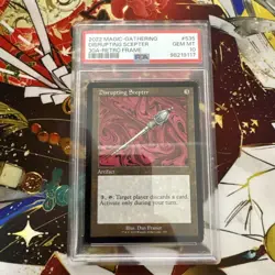 MTG Magic the Gathering PSA10 Disrupting Scepter 535 English - Image 1