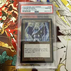 MTG Magic the Gathering PSA10 Throne of Bone 566 English - Image 1