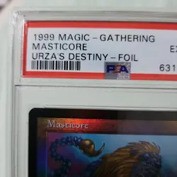 MTG Magic the Gathering PSA6 Masticore 134 Foil English - Image 3