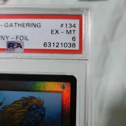 MTG Magic the Gathering PSA6 Masticore 134 Foil English - Image 4