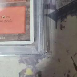 MTG Magic the Gathering PSA8 Mountain 1994 English - Image 2