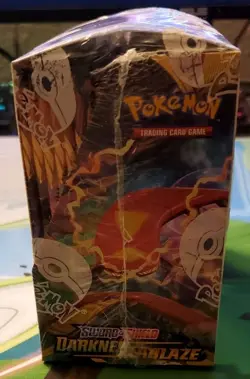 Pokemon TCG Sword & Shield Darkness Ablaze Booster Box Factory Sealed & Unopened - Image 4