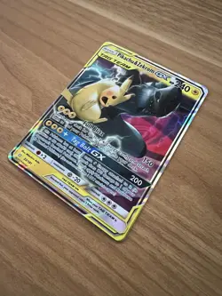 Pokemon Pikachu & Zekrom GX 33/181 Team Up Tag Team Ultra Rare Holo Near Mint NM - Image 3