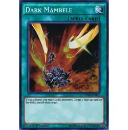 Yugioh - Dark Mambele (Super Rare) (1st Edition) - DESO-EN057 P - Image 1
