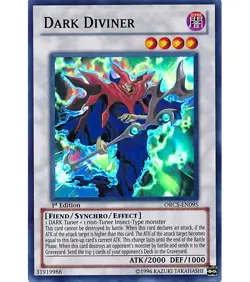 Yugioh - Dark Diviner (Super Rare) (Unlimited) - ORCS-EN095 P - Image 1