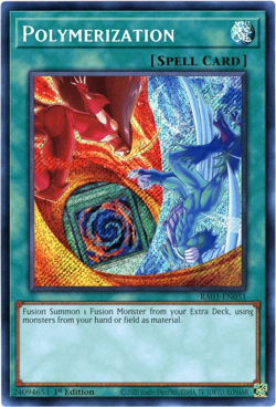 Yugioh! Polymerization (B) Hero Art RA03-EN051 Secret Rare NM/M English - Image 1