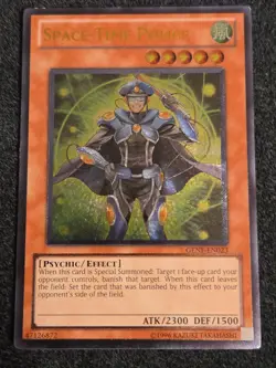 Yugioh Space-Time Police GENF-EN023 Ultimate Rare NM - Image 1