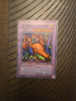 Twin-Headed Thunder Dragon MRD-120 Super Rare Holo Unlimited Yugioh NM - Image 1