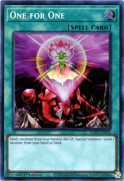 YuGiOh! One for One RA03-EN056 Secret Rare 1st Edition NM Quarter Century Bonanz - Image 1