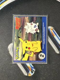 Arbok 1999 Original 151 Pokemon Burger King PokeTrivia Trading Card #24 - Image 2