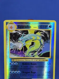 Gyarados Reverse Holo 34/108 XY Evolutions Pokemon Card 2016 - Image 3