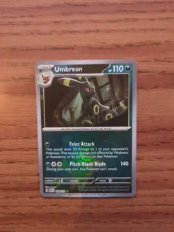 Pokemon TCG Prismatic Evolutions Umbreon Poke Ball Reverse Holo Card 059/131 NM - Image 1