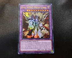 Evil HERO Neos Lord SUDA-EN031 Ultra Rare 1st Edition Yugioh Card NM - Image 1
