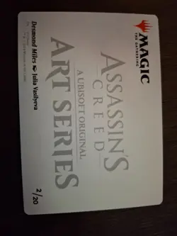 Desmond Miles Art Card Art Series: Universes Beyond: Assassin's Creed Regular - Image 2