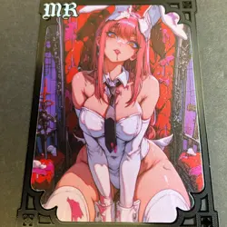 Goddess Story Gold METAL Card - Maiden Party - Serial Number #/100! Bunny Girl - Image 4