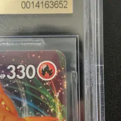 BGS 10 Pokemon card Charizard VMAX 002/021 Error Version Energy Mark Swirl - Image 5