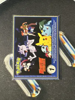 Ivysaur 1999 Original 151 Pokemon Burger King PokeTrivia Trading Card #02 - Image 2